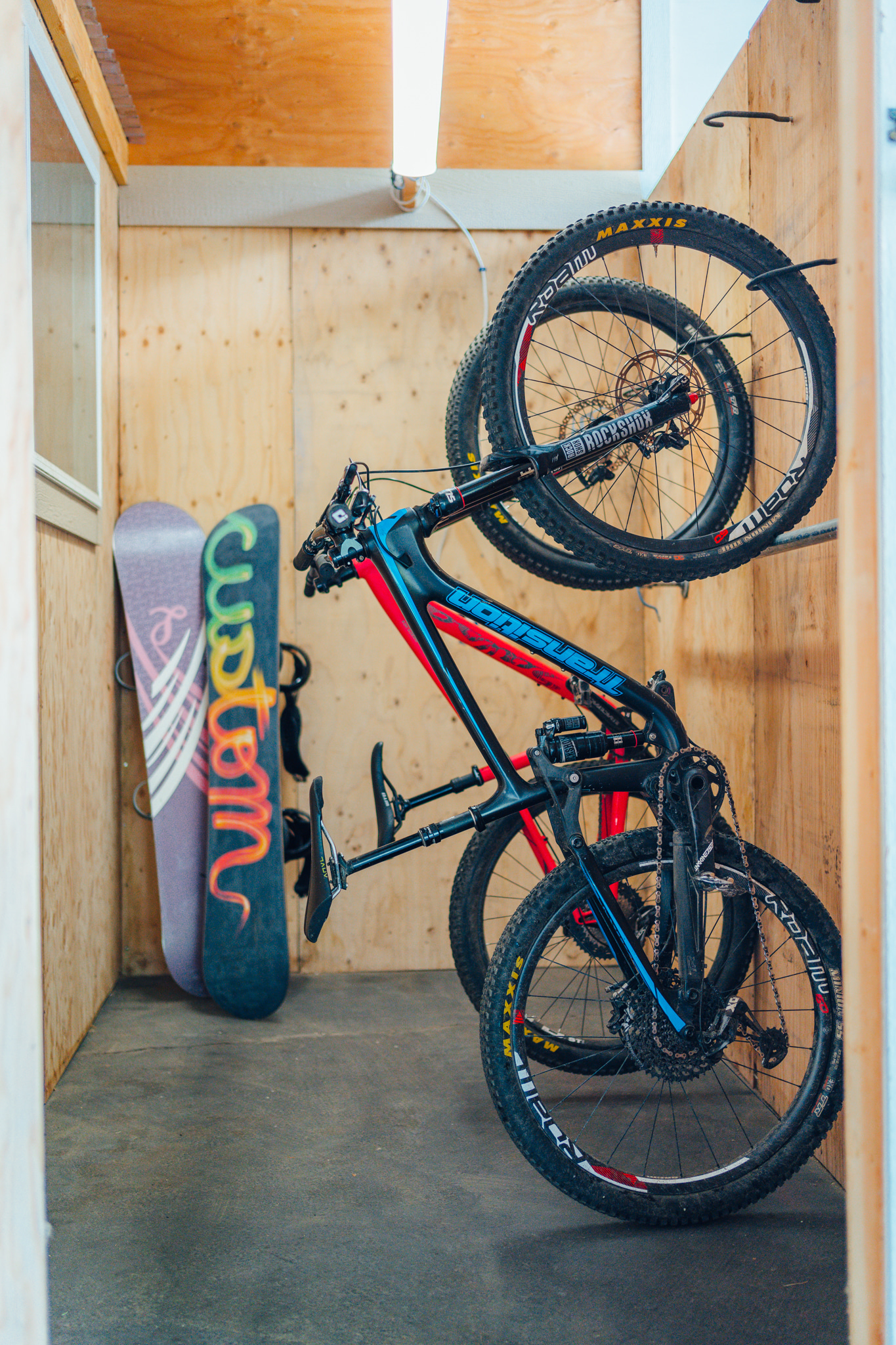 Swank House bike storage