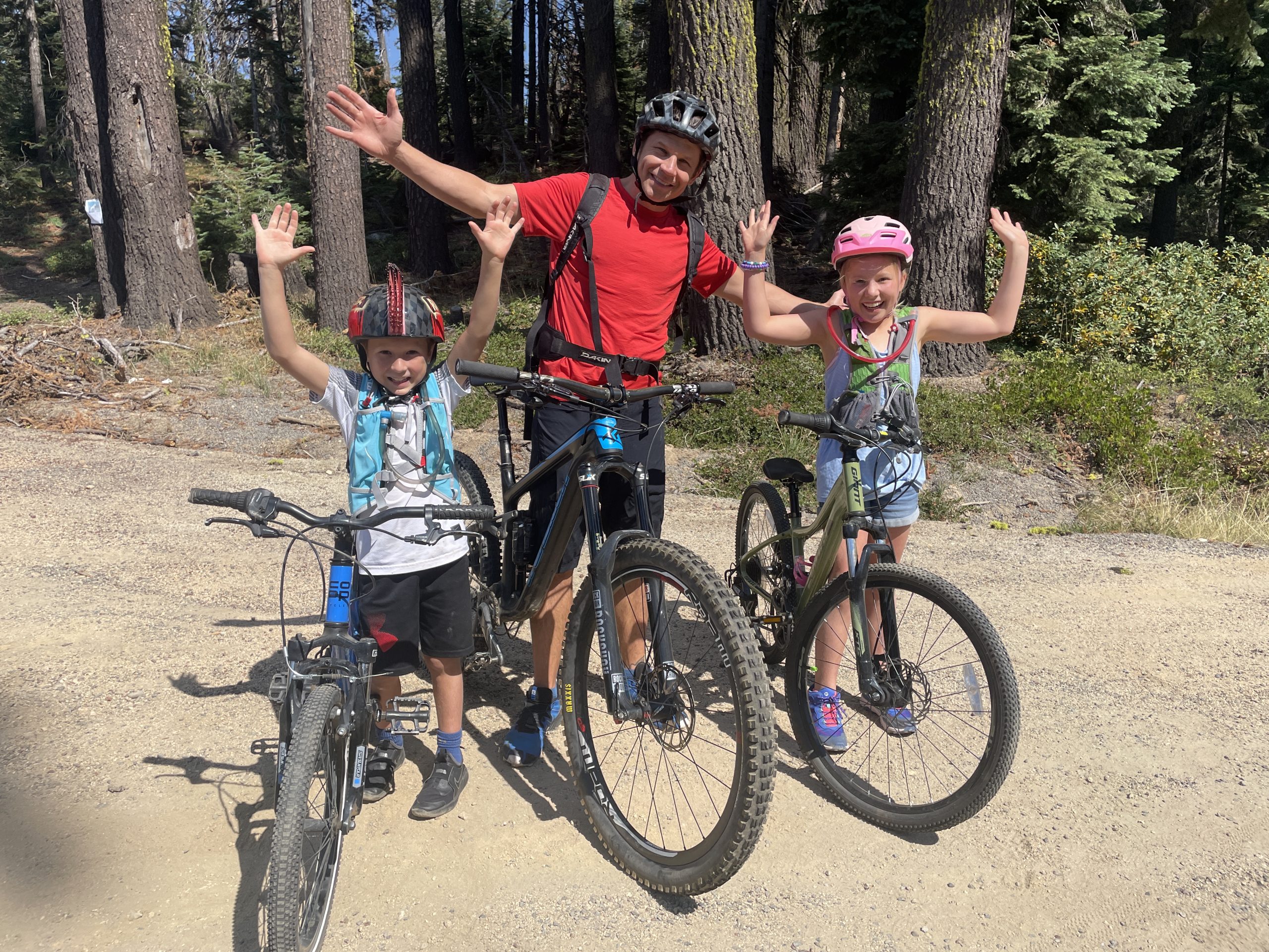 Mt Biking Bull Gap Family